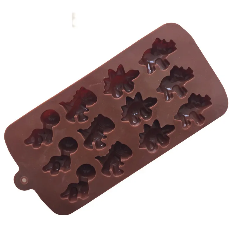 ホットチョコレートゼリーを作るための工場食品グレードのシリコーン焦げ付き防止ベーキングチョコレート型シリコーン3D型