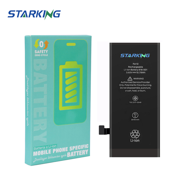 OEM/ODM Phone Battery Manufacturer 2406mAh Smartphone Battery Pack Standard Capacity Lithium for iPhone 12 & 12 Pro Max