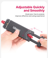Ulanzi U-pad II Universal Tablet Smartphone Tripod Mount untuk iPad Air Pro Mini dengan 1/4 Sekrup Sepatu Dingin untuk Microphone