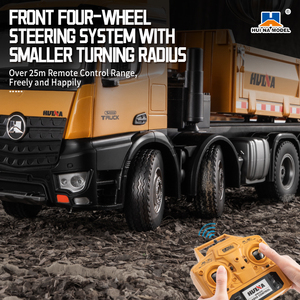 HUINA 1538 1/14 26CH, Camión Volquete con Grúa para Madera, Control Remoto, Modelo de Construcción, Listo para Usar en Interiores y Exteriores - Product Image 3