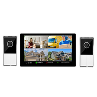 Sonnette intelligente Cctv, caméra de sécurité à domicile, sonnette wi-fi sans fil, caméra