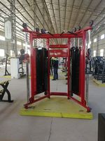Station de musculation murale avec système de poulies réglable pour la maison – Équipement de fitness et machine d'entraînement fonctionnel