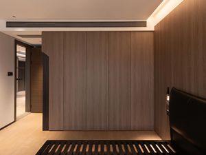Armoire de rangement moderne pour chambre à coucher de maison vestiaire sectionnel avec armoire latérale armoire en bois - Product Image 6