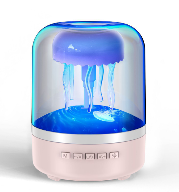 Jellyfish Dancing Bluetooth Speaker RGB Light Portable Mobile Phone Wireless Stereo Dynamic Subwoofer Loudspeaker