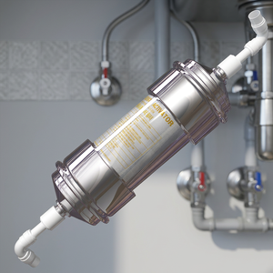 Best Selling WCA Household Magnetic Water Filter Easy Connection Korea <b>Maximizing</b> Efficiency No Direct Water Touching Needed - Product Image 1