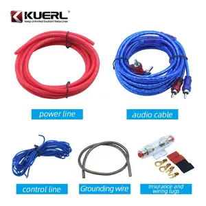 Kit de Instalación de Alta Calidad para Amplificador, Subwoofer y Altavoz con Cableado de Audio para Coche 8GA, Kit de Amplificador para Estéreo de Coche - Product Image 3