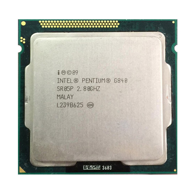Used G840 G860 CPU for Sale High Quality Old Processor I3 I5 I7 Multi Model Original Brand Processor CPU for Sale