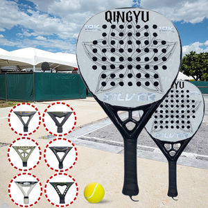 Raquette de tennis à pagaie en fibre de carbone OEM, meilleure vente, Power Lite Pop, raquette de paddleball avec surface de tennis 24K pour tennis de plage - Product Image 1