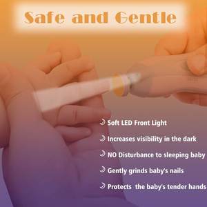 Nuevo Cortauñas Eléctrico Multifuncional para Bebés, Lima de Uñas para Niños, Cortador de Uñas de Dedos de Manos y Pies, Herramienta de Manicura, Set de Cuidado para Bebés - Product Image 5