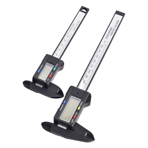 Calibradores Vernier Digitales Personalizados de 0-150 mm, Herramientas de Medición Electrónicas Totalmente de Plástico para Joyería y Antigüedades - Product Image 1