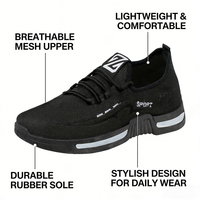 Chaussures de sport décontractées pour hommes, respirantes, légères, antidérapantes, pour la marche et la course en extérieur, pour la vie quotidienne, vente en gros d'usine