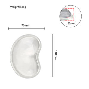 Mousepad दिल के आकार का पारदर्शी लवली सिलिका जेल माउस पैड हाथ तकिया क्रिस्टल <span class=keywords><strong>Armrest</strong></span> कलाई पीसी माउस पैड कार्यालय काम - Product Image 5