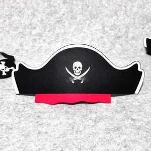 Chapeau de Capitaine Pirate en Feutre en Gros, Cache-œil de Pirate pour Fête Costumée, Masque Classique pour Enfants - Product Image 3