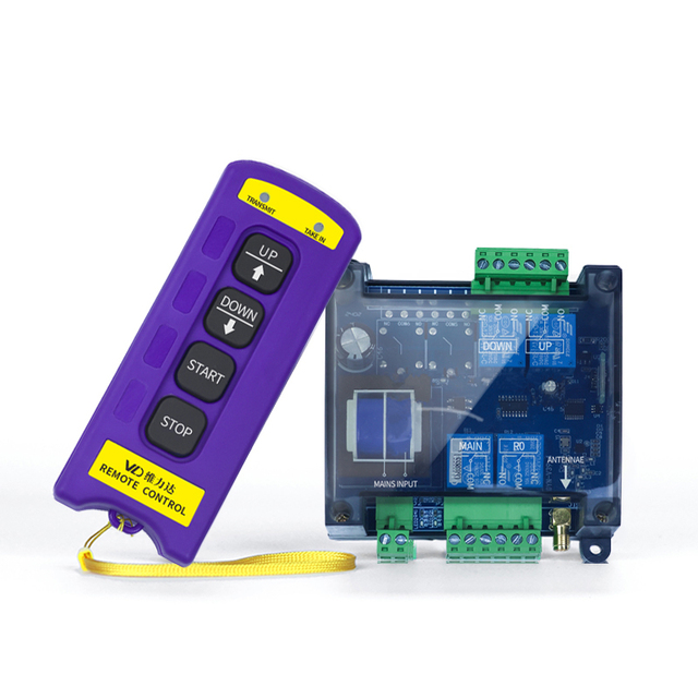LD-BC2 Industrial Remote Controller Automatic Switching 36V/220V/380V Protective 24V Silicon for Home Automation Cranes Rolling