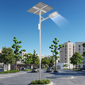 2026 Outdoor Waterproof Integrated All in Two 100W 200W 300W 500W Solar Street <b>Light</b> With Solar for Street - Product Image 1