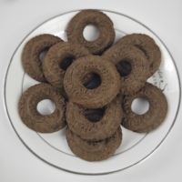 Cercles de biscuits personnalisables-Biscuits en forme de cercle pour les commandes de marque
