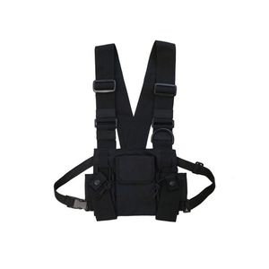 Factory Waterproof <b>Nylon</b> Outdoor Tactical Vest Multifunctional Chest Bag <b>Backpack</b> Polyester Lining Zipper Fashion for Men Women - Product Image 1