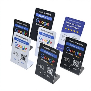 ป้าย NFC รีวิว Google รุ่น Card Cube ขนาด 85.5x54 มม. แตะหรือสแกนเพื่อรับความคิดเห็นจากลูกค้า - Product Image 2
