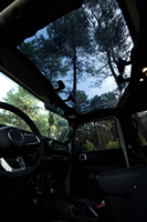 Panneau de toit supérieur transparent de toit transparent de haute qualité pour jeep wrangler JL et jeep Gladiator 4x4 accessoires tout-terrain