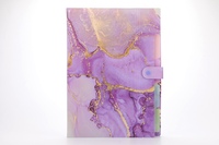 Carpeta de documentos multicolor, cubierta dura esmerilada, carpeta de presupuesto de PP, carpeta de archivos A4 para material escolar y de oficina