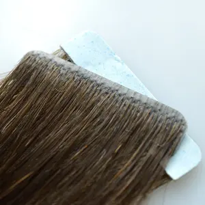 100 европейские волосы с двойной лентой для наращивания волос Блонд