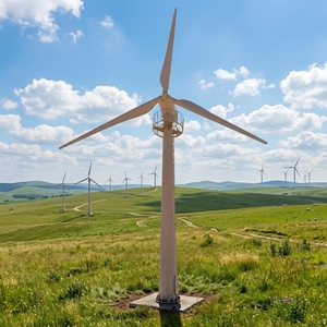 Système éolien de 200 kW, générateur à axe horizontal haute puissance, 380 V/400 V, Horizontal-200KW, générateur éolien à axe horizontal de 200 kW - Product Image 2