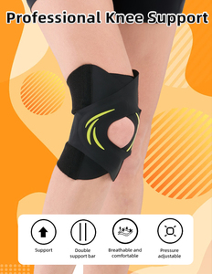 Soporte de <span class=keywords><strong>Rodilla</strong></span> de Alta Calidad con Protección de <span class=keywords><strong>Ligamentos</strong></span> y Meniscos, Flexible, de Nailon, Agradable al Tacto, Alivia el <span class=keywords><strong>Dolor</strong></span> - Product Image 2
