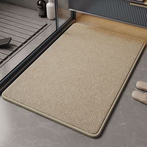 Tapis de douche antidérapant lavable à séchage rapide, 3 tailles, facile à rincer, tapis de bain - Product Image 1