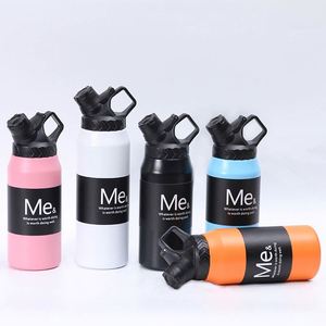 Thermos écologique 750 ml 950 ml en acier inoxydable 304 à double paroi isolé sous vide, anti-fuite, pour le camping et la randonnée - Product Image 4