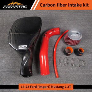 Kit d'admission d'air froid haute performance EDDY personnalisé pour <span class=keywords><strong>Ford</strong></span> <span class=keywords><strong>Mustang</strong></span> 2.3T 2014-2023, matériau aluminium - Product Image 3