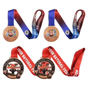 Medalhas de ciclismo feitas sob medida para angariação de fundos de caridade, líder de torcida Clay Pombo, tiro, cozinha, apoio, críquete e curling