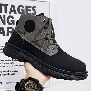 Botas Nuevas de Otoño 2022, Zapatos Deportivos de Ocio para Hombre, de Cuero, Impermeables, de Alta Calidad - Product Image 2