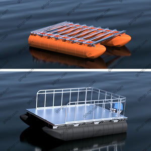 See Ponton Dock Modulare <span class=keywords><strong>PE</strong></span> Ponton Schwimmkörper für Luxus Kunststoff Pontonboot - Product Image 4