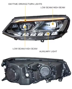 WELIFTRICH Hot Sales Upgrade <b>Led</b> Head Lamp <b>Car</b> Accessories DRL Headlights for Volkswagen Touareg 2011-2015 Plug and Play - Product Image 3