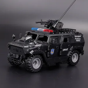 Hummer Chiến Binh Swat Phù Hợp Với Xây Dựng Khối Nhựa Hình Quân Sự Đồ Chơi Cho Bé Trai Ma Bọc Thép Xe Lắp Ráp Đồ Chơi - Product Image 4