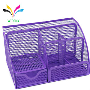 Wideny Fournitures <span class=keywords><strong>de</strong></span> <span class=keywords><strong>gros</strong></span> <span class=keywords><strong>Organisateur</strong></span> <span class=keywords><strong>de</strong></span> <span class=keywords><strong>bureau</strong></span> avec tiroir à 6 compartiments Porte-stylo et porte-crayon - Product Image 5