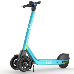 YIMI 2026 Nuevo Scooter Eléctrico Compartido <span class=keywords><strong>de</strong></span> 3 Ruedas con GPS, Control por Aplicación, Batería Intercambiable, Resistente al Agua, Neumáticos Sólidos, Amortiguación y Aluminio - Product Image 1