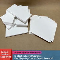 Boîtes d'expédition en carton ondulé personnalisées avec logo, blanches unies, écologiques, en matériaux recyclés, pour parfums et bougies, avec pelliculage mat