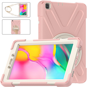 <span class=keywords><strong>เคส</strong></span>ป้องกันทนทานสำหรับ Samsung <span class=keywords><strong>Galaxy</strong></span> <span class=keywords><strong>Tab</strong></span> <span class=keywords><strong>8.0</strong></span>นิ้ว T295 T290 <span class=keywords><strong>2019</strong></span>พร้อมสายคล้องไหล่หมุนได้บนหลัง - Product Image 6