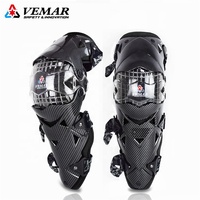 Vemar Armadura de protección para motociclismo, rodilleras de motocross, protector de rodillas para adultos, equipo de seguridad para ATV y MTV, rodillera para ciclismo