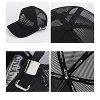 Gorra Trucker Unisex de Alta Calidad, 5 Paneles, Ajustable, Personalizada, Deportiva, con Letras y Diseño Argyle, de Algodón, con Bordado 3D