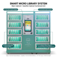 HAUMR Library Holds Locker RemoteLocker LibCabinet: Quiosco Inteligente de Retorno y Préstamo de Libros de Autoservicio para Escuelas