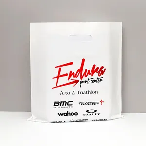 Boutique Bolsas de compras Pvc Bolsa de compras personalizada Poliéster Reutilizable Diseñador Bolsas de plástico para ropa