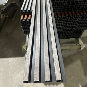 Lambrin <span class=keywords><strong>WPC</strong></span> Panel tường gỗ màu Nội Thất Tường Panel de pared <span class=keywords><strong>WPC</strong></span> - Product Image 4