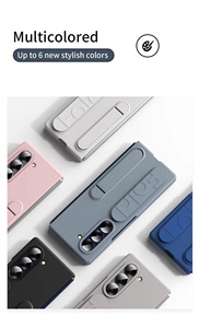 Thiết kế mới chống sốc căng dây đeo cổ tay dây đeo cổ tay chống rơi cứng nhựa Matte Bìa trường hợp Z gấp 6 - Product Image 6