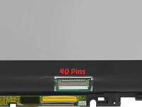 ل Dell Inspiron 15 من 2 في 1 FHD 1920X1080 30 دبابيس UHD 3840X2160 40 دبابيس P97F تجميع شاشة LCD