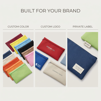 Tas Pensil Kain Oxford Multiguna dengan Logo Kustom dan Berbagai Warna untuk Siswa, Sekolah, Kantor, dan Perjalanan