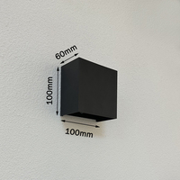 Applique Murale LED Extérieure Étanche IP65 avec Détecteur de Mouvement, Éclairage de Porche, Balcon et Jardin