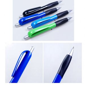 Multi-Colors Soft Grip Plastic Ball Point <b>Pen</b> Wholesales Customized Advertising Logo for Manufactures Office Supplies - Product Image 2