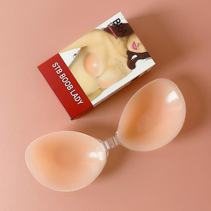 Silicone Invisible <b>Bra</b> Lightweight Breathable Anti Leakage Anti Protrusion Seamless Chest Patch for <b>Low</b> <b>Back</b> Dress - Product Image 5
